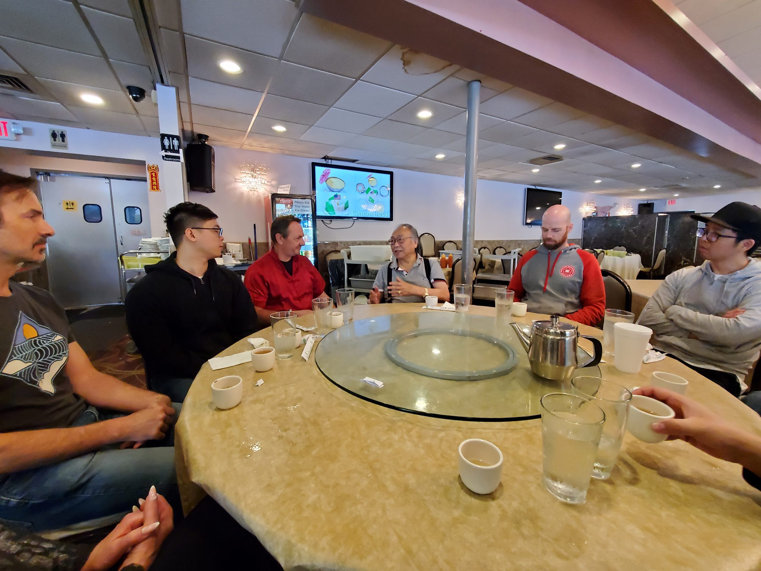 Dinner with Sigung, Sunny Tang