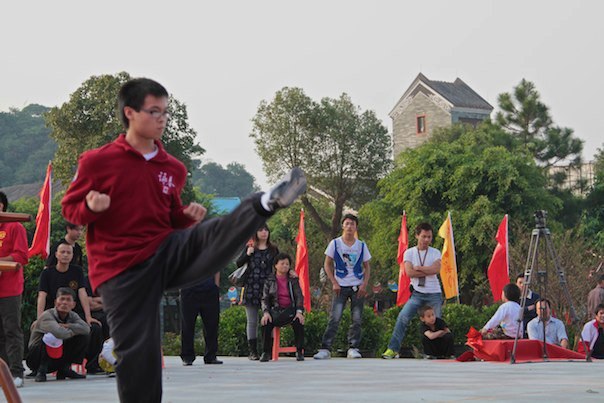 Fatsan/Foshan, China, Wing Chun Demonstration
