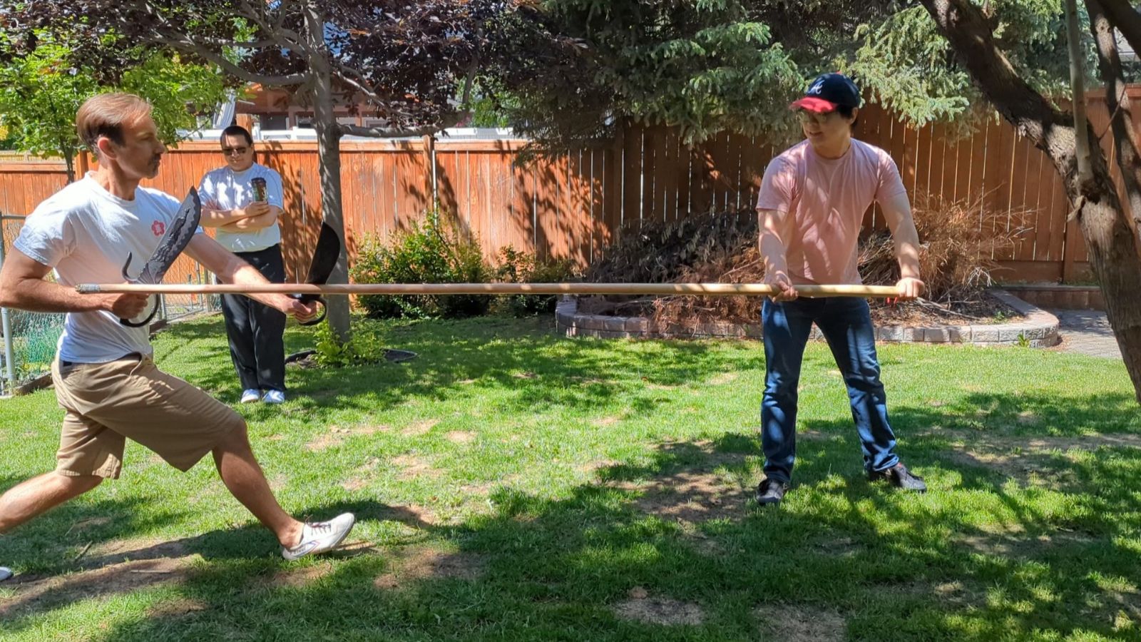 Doing Kung Fu and Messing Around